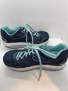 Skechers Shape Ups Women’s 8.5 Air Cooled Memory Foam Navy Blue 57002 - Picture 1 of 12