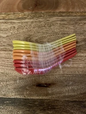 Sopa Pho Colher Cerâmica Macarrão Asiático Wonton Miso Ramen Japonês Vermelho Laranja Amarelo - Imagem 1 de 3