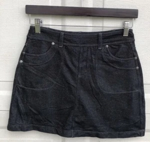 Athleta Womens Skirt Skort Bettona Faux Denim Running Athletic Small - Picture 1 of 7