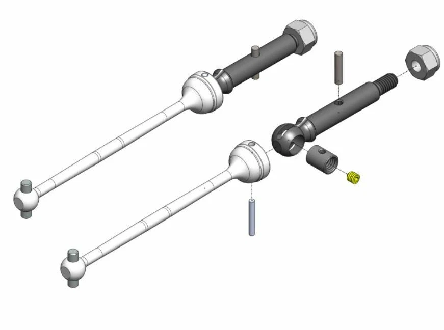 MIP - Moore's Ideal Products - Kit CVD Brillante, para Serie Losi Mini-T/B 2.0 Foto 1 de 1