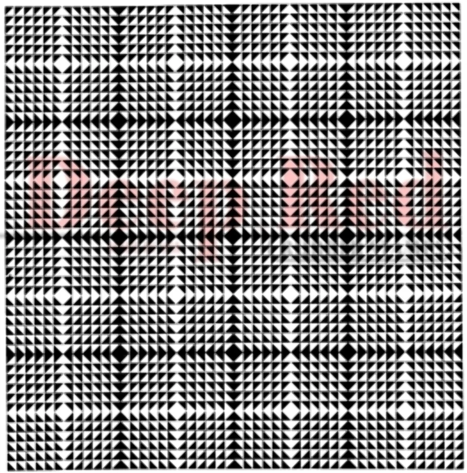 深红色粘性橡皮图章橡皮图章温莎公爵格子 — 第 1/1 张图片