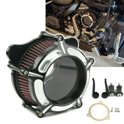 Filtro de admisión de filtro de aire para Harley Electra Glide Ultra Classic FLHTCU FLHTK Foto 1 de 4