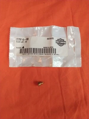 HARLEY DAVIDSON GENUINE MAIN JET 165 27914-98 - Image 1 of 3