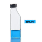 Angled Neck Cell Culture Bottles 10ml-1000ml - Transparent Glass, Lab Jars G