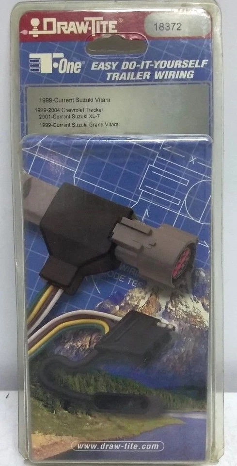 ARNÉS DE REMOLQUE DRAW-TITE 18372, SUZUKI VITARA, XL-7, GRAND VITARA, CHEVY TRACKER Foto 1 de 2