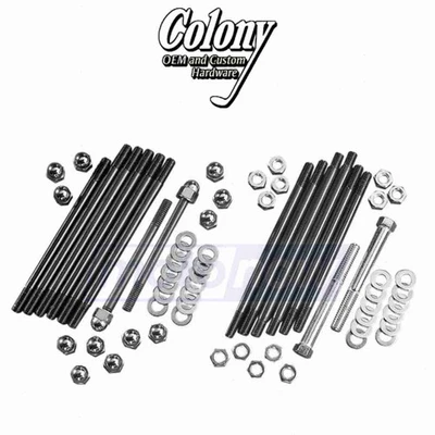 Colony Motor Case Stud Kit for 1994-1995 Harley Davidson FLHR Road King - ac - Imagem 1 de 4