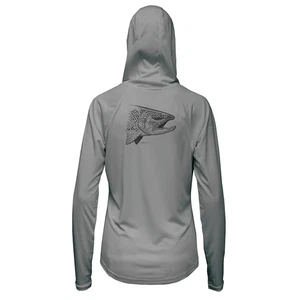 RepYourWater Big Bow Women's Merino Blend Sun Hoody - Picture 1 of 1