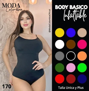 New Sexy Colombian Slimmer Tummy Control Dressy Bodysuit Thong Top Free Shipping - Picture 1 of 24