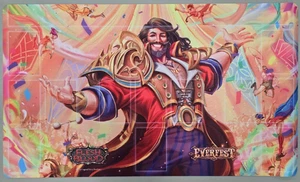 Flesh and Blood Everfest Bravo, Star of the Show Playmat - Picture 1 of 2