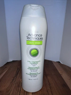 AVON Advance Techniques Daily Shine 2-in-1 Shampoo/Conditioner  11.8oz NEW - Image 1 of 2