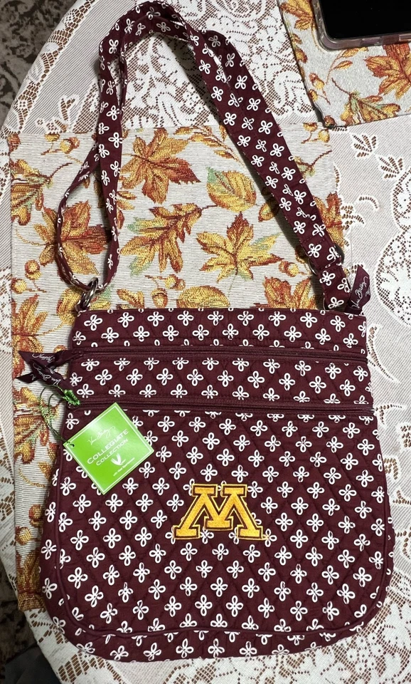 Vera Bradley University Minnesota Gophers Handbag Crossbody Bag Shoulder Purse - Image 1 of 4