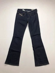 DIESEL LOWBOOT Slim Bootcut Jeans - W27 L32 - Navy - Great Condition - Women’s - Picture 1 of 6