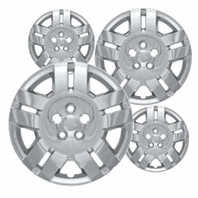 Set of 4 Hubcaps 17 inch Chrome ABS Wheel Covers for 2011 - 2014 Dodge Avenger - Imagem 1 de 4