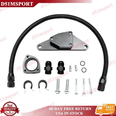 Kit de derivación de refrigerante para 98-02 Dodge Ram 2500 3500 5,9 L Cummins diésel Foto 1 de 4