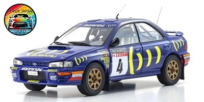 KYOSHO ORIGINAL 1/18scale Subaru Impreza 1994 RAC #4 KS08962A JDM - Image 1 of 4