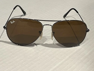 Gafas de sol Ray Ban RB3026 62 MM aviador unisex marco negro/lente marrón Foto 1 de 4