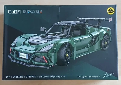 Cada C61511W Lotus Exige Cup 430 Klemmbaustein Brick Set Auto Bausatz - Bild 1 von 4