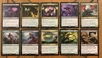 Mazzo COMMANDER - ELFI 🧝‍♂️🦇 NERO/VERDE 🟢⚫️ - TOP 🔝 - magic the gathering - Immagine 1 di 4