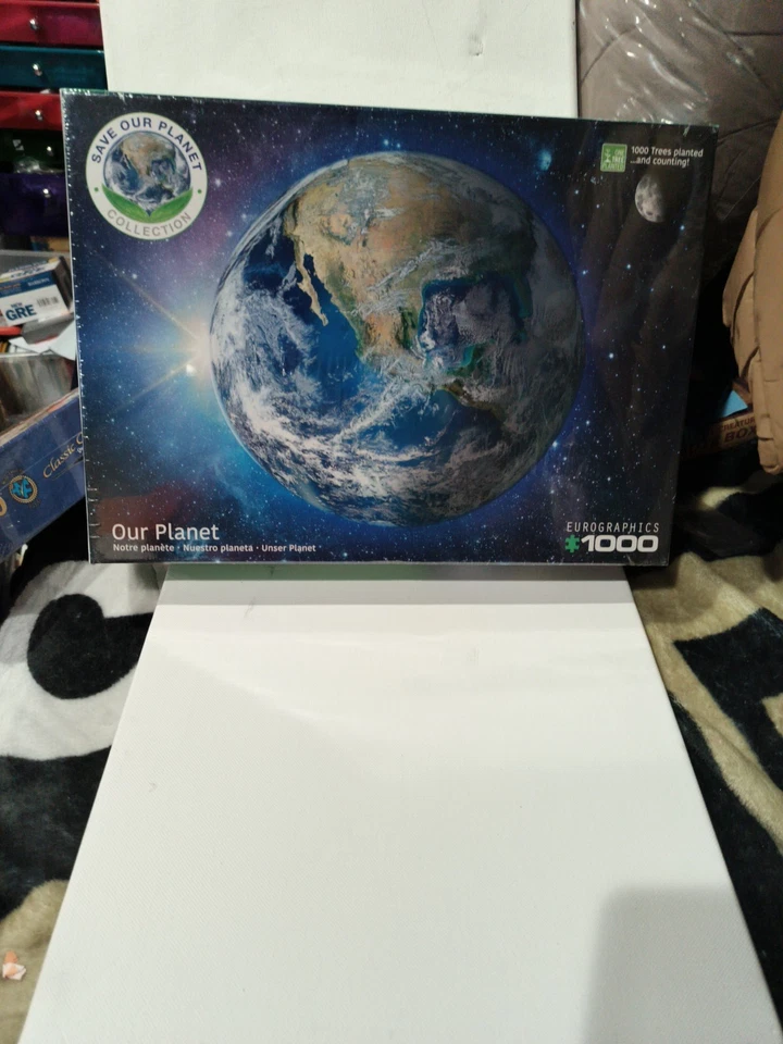 Our Planet Jigsaw Puzzle 1000 Piece, US Made, Eurographics Sealed NIB - Image 1 of 4