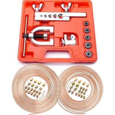 Venussar Bremsleitung-Kit 7,6m mit Zubehör – Rost- & Korrosionsschutz, Doppel... - Bild 1 von 2