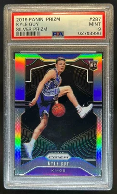 Prizm Kyle Guy RC Prizms Silver Rookie #287 Kings PSA 9 2019-20 Foto 1 de 2
