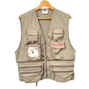 Vintage Bob Church & Co Fliegenfischen / Jagdweste Weste Jacke - Größe S - Bild 1 von 6