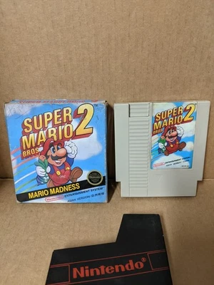 Authentic Asian Version Super Mario 2 for Nintendo NES ASI - Image 1 of 4