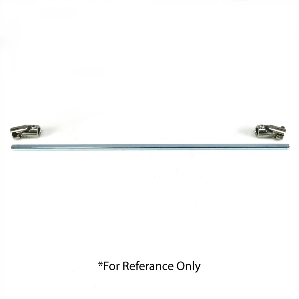 36" Steering Linkage Kit 1" DD x 5/8-36 Rag U-Joint Eliminator 3/4 DD Shaft Vega - Image 1 of 4