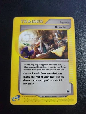 Oracle 138/144 Skyridge Uncommon Light Play Pokemon DNA GAMES - Image 1 of 2