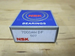 7001AW+DF NSK Angular Contact Bearing One Pair - Picture 1 of 1