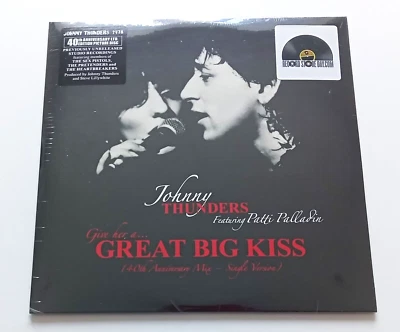 Johnny Thunders - Great Big Kiss 40th Anniversary Picture Disc 7" Patti Palladin - Image 1 of 2