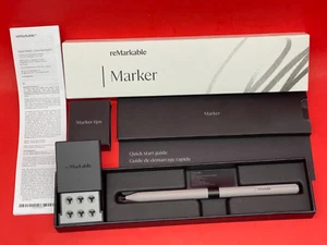 Official ReMarkable Pro ONLY Marker Stylus Pen 6 TIPS GENUINE WIRELESS Bluetooth - Picture 1 of 7
