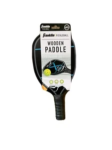 Pickleball... Franklin Sports Pickleball Wooden Paddle. Blue Volt. - Picture 1 of 3