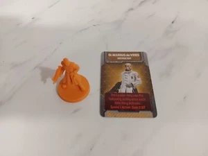 Begleiter Dr. Markus de Vries Dark Side Invader Zombizid Miniatur mit Karte - Bild 1 von 3