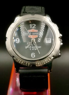 Винтажные и редкие мужские кварцевые часы Harley-Davidson. - Изображение 1 из 4