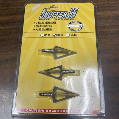 Magnus Snuffer SS Tornillable 3 Hojas Cabezales Anchos - 100gr Foto 1 de 2