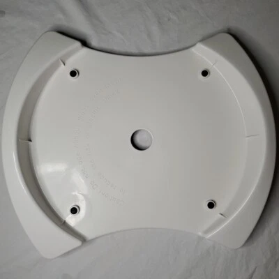 Thane Flavor Wave Deluxe Oven MHO1200 Replacement Part White Plastic Bottom Base - Image 1 of 3