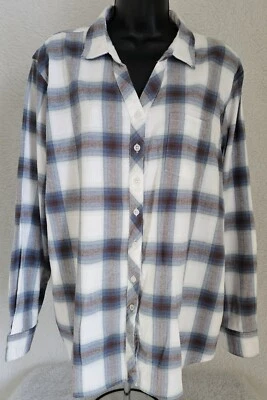 Camisa Top Blusa Impermeable Mujer Talla XL X Grande Manga Larga Foto 1 de 4