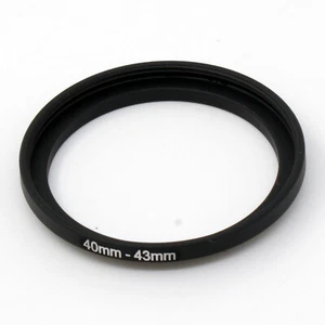 40-43 40mm-43mm Step up Filter Ring 40mm Male to 43mm Female Lens adapter - Picture 1 of 2