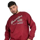 Croft & Barrow Jumper Xl Grandpa New With Tags Burgundy Sweater Usa Embroidered