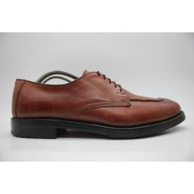 Oxford Allen Edmonds Dellwood para hombre 11,5 A cuero marrón estrecho hecho en EE. UU. Foto 1 de 4