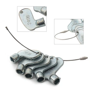 Ignition Keys w/Ring #2498 8-94402498 Heavy Equipment For Kobelco For Kawasaki - Picture 1 of 9