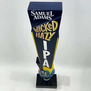"Mango de grifo de cerveza Samuel Sam Adams Wicked Hazy IPA 12"" de alto - nuevo en caja" - Imagen 1 de 7