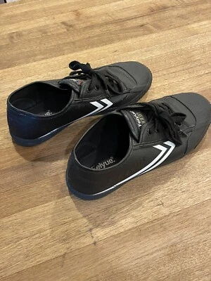 Feiyue Black Shoes, Size 9 Men / 11 Women (Martial Arts Training, Parkour) - Image 1 of 4