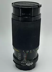 Soligor Japan Macro Zoom Lens 80-200mm 1:4.5 Black Camera No. 38123073 READ - Picture 1 of 7