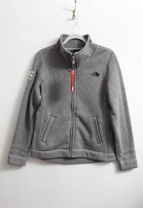 Neu mit Etikett M The North Face Damenpullover Fleecejacke in Grau (Firmenmarke) - Bild 1 von 10