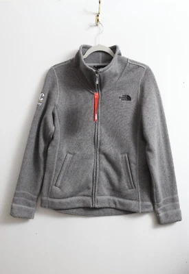 NUEVO CON ETIQUETAS M Mujer The North Face Suéter Chaqueta de Vellón en Gris (Marca de la Compañía) Foto 1 de 4