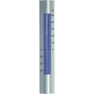 TFA Innen-Außen-Thermometer aus wetterfesten eloxiertem Aluminium -30cm- 12.2045 - Bild 1 von 1