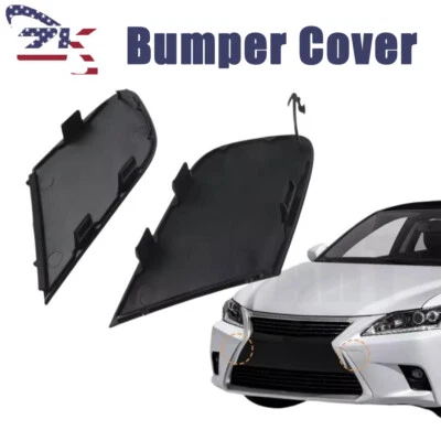 Pair LH+RH Front Bumper Tow Hook Eye Cover for Lexus CT200h 2014-2017 — 第 1/4 张图片