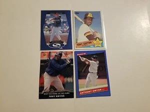 TONY GWYNN (4) KARTEN LOT MLB HOF SAN DIEGO PADRES - Bild 1 von 2